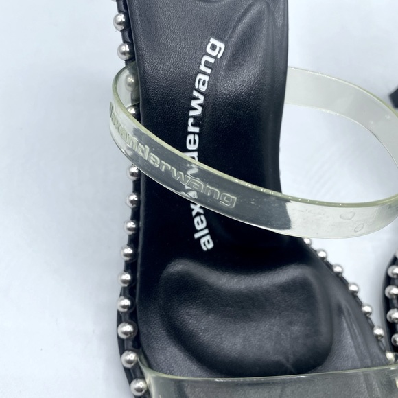 Alexander Wang Nova PVC/Stud Slides - Picture 7 of 11